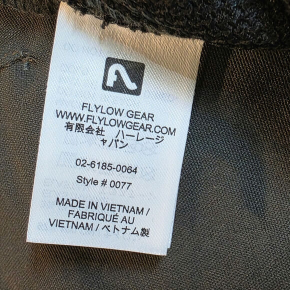 Flylow Life Short Womens Sz 12 Green Gray UPF 50+ Hiking Activewear Stretch $75 - Picture 14 of 16